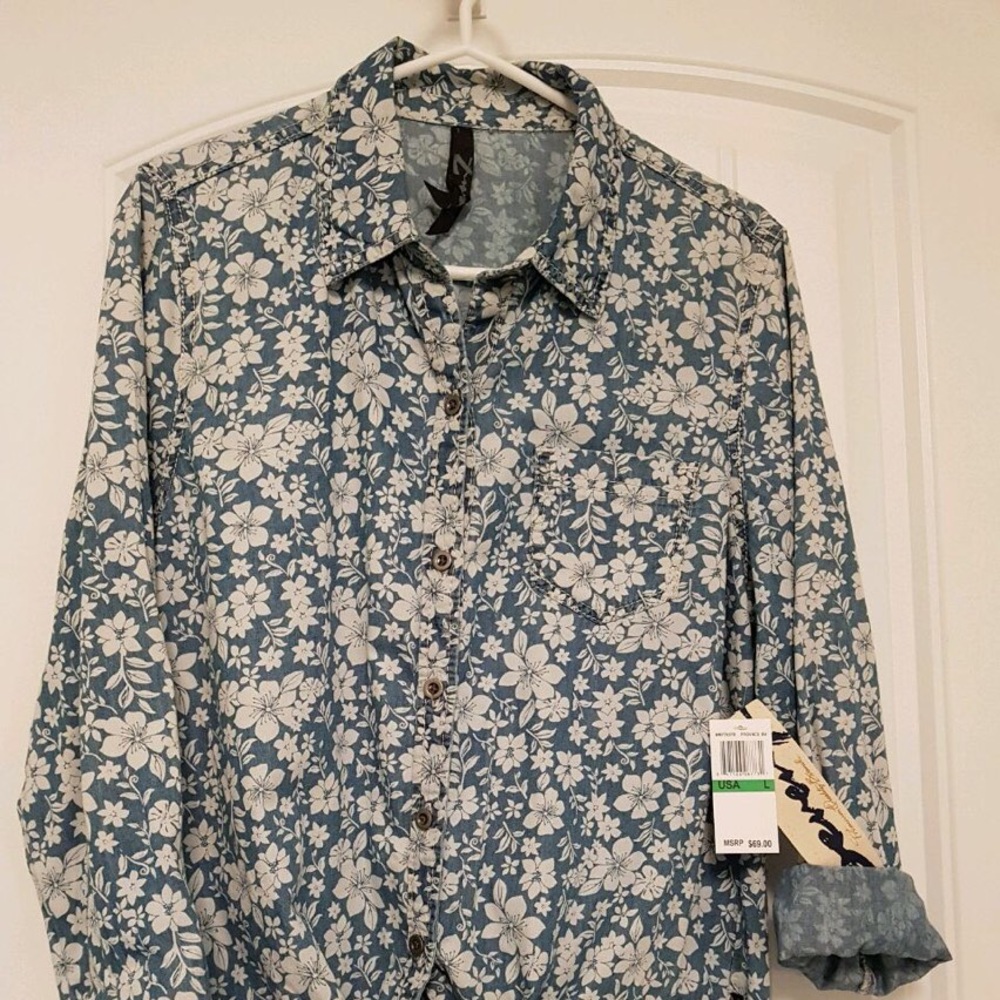 100% Cotton front tie shirt